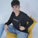 Nursing sweatshirt 'Takeaway Milk' - Black - Image 9