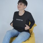 Nursing sweatshirt 'Takeaway Milk' - Black - Image 12