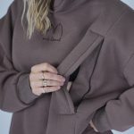Nursing Sweatshirt 'Eat Local' - Brown - Image 12