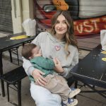 Φούτερ μπλούζα θηλασμού γκρι - Handmade Mama Collection - Image 4