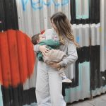 Φούτερ μπλούζα θηλασμού γκρι - Handmade Mama Collection - Image 7
