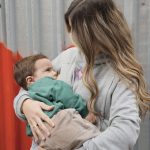 Φούτερ μπλούζα θηλασμού γκρι - Handmade Mama Collection - Image 6