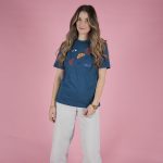 T-shirt θηλασμού πετρόλ- Milk & Love - Image 3