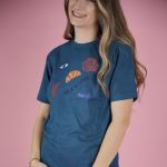 T-shirt θηλασμού πετρόλ- Milk & Love - Image 4