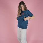 T-shirt θηλασμού πετρόλ- Milk & Love - Image 6