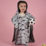 Beach poncho 'Whale' - Image 5