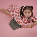 Beach poncho 'Strawberry' - Image 3