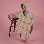 Beach poncho 'Bandana Pink Mix' - Image 2