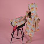 Beach poncho 'Bandana Pink Mix' - Image 13