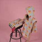 Beach poncho 'Bandana Pink Mix' - Image 12