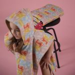 Beach poncho 'Bandana Pink Mix' - Image 8