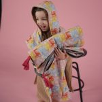 Beach poncho 'Bandana Pink Mix' - Image 5