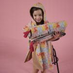 Beach poncho 'Bandana Pink Mix' - Image 4