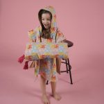 Beach poncho 'Bandana Pink Mix' - Image 3