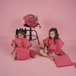 Beach poncho 'Rosy Check' - Image 16
