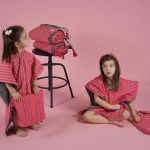 Beach poncho 'Rosy Check' - Image 25