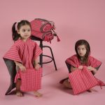 Beach poncho 'Rosy Check' - Image 24