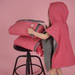 Beach poncho 'Rosy Check' - Image 18