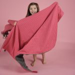 Beach towel 'Rosy Check'
