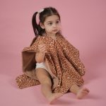 Beach poncho 'Terracotta'