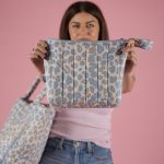 Beach cosmetic bag 'Blue Safari' - Image 2