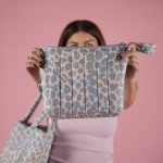 Beach cosmetic bag 'Blue Safari' - Image 4