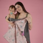 Beach towel 'Underwater Pink'