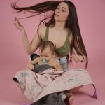 Beach towel 'Underwater Pink' - Image 3