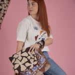Beach cosmetic bag 'Bandana Blue Brown' - Image 14