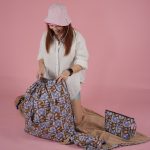 Beach bag 'Bandana Blue Brown' - Image 2