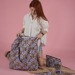 Beach bag 'Bandana Blue Brown' - Image 4