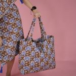 Beach bag 'Bandana Blue Brown' - Image 11