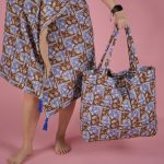 Beach bag 'Bandana Blue Brown' - Image 12