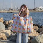 Τσάντα θαλάσσης Bandana Pink Mix - Image 9