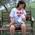 T-shirt θηλασμού λευκό - Motherhood - Image 9
