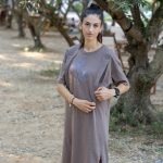 Φόρεμα θηλασμού "Motherhood" - Γκρεζ - Image 5