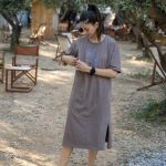 Φόρεμα θηλασμού "Motherhood" - Γκρεζ - Image 7