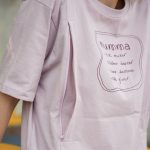 T-shirt θηλασμού ροζ - Mumma - Image 4